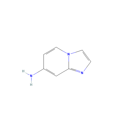 imidazo[1,2-a]pyridin-7-amine (CAS: 421595-81-5) - Chemical Structure and Molecular Formula 