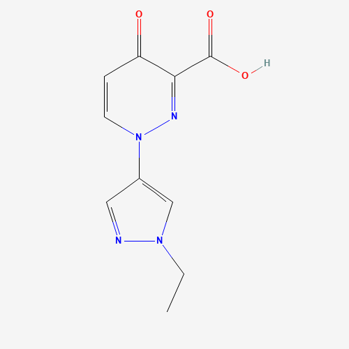 1-(1-ethylpyrazol-4-yl)-4-oxopyridazine-3-carboxylic acid (CAS: 1314396-79-6) - Related Chemical Product