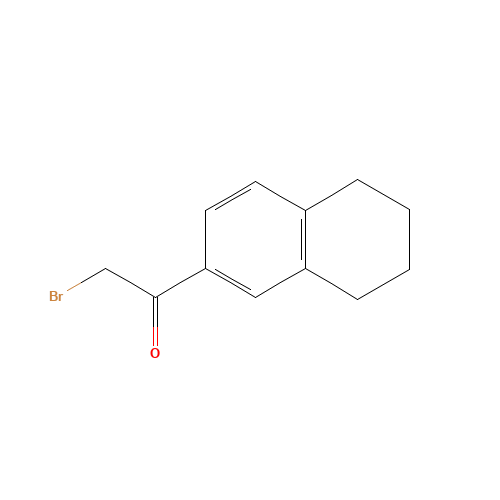 2-bromo-1-(5,6,7,8-tetrahydronaphthalen-2-yl)ethanone (CAS: 5896-66-2) - Related Chemical Product