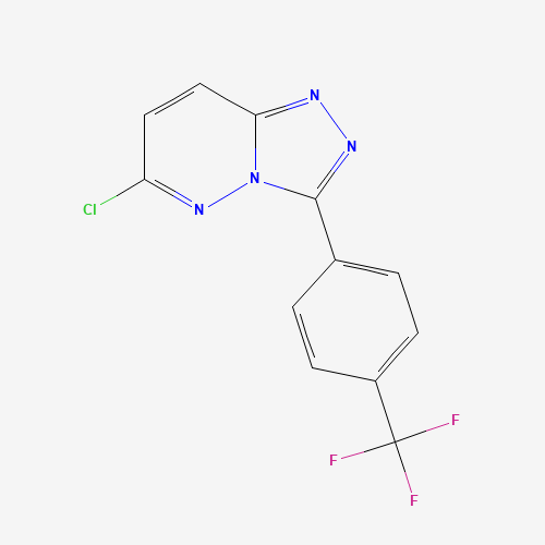 6-chloro-3-[4-(trifluoromethyl)phenyl]-[1,2,4]triazolo[4,3-b]pyridazine (CAS: 175204-95-2) - Related Chemical Product