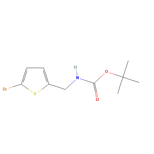 tert-butyl N-[(5-bromothiophen-2-yl)methyl]carbamate (CAS: 215183-27-0) - Related Chemical Product
