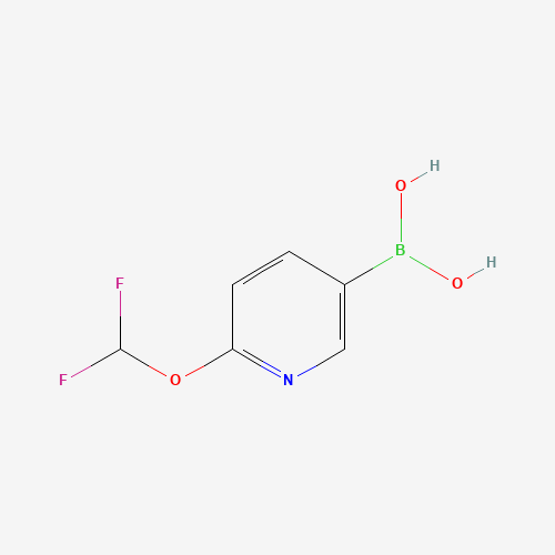 [6-(difluoromethoxy)pyridin-3-yl]boronic acid (CAS: 1354290-88-2) - Related Chemical Product