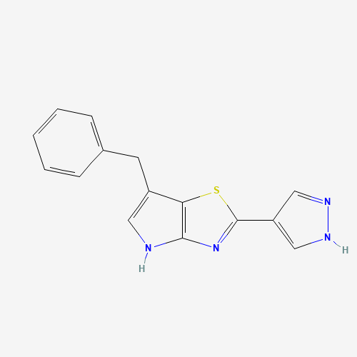 6-benzyl-2-(1H-pyrazol-4-yl)-4H-pyrrolo[2,3-d][1,3]thiazole (CAS: 1312363-67-9) - Related Chemical Product