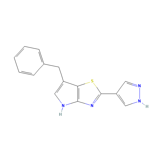 6-benzyl-2-(1H-pyrazol-4-yl)-4H-pyrrolo[2,3-d][1,3]thiazole (CAS: 1312363-67-9) - Related Chemical Product