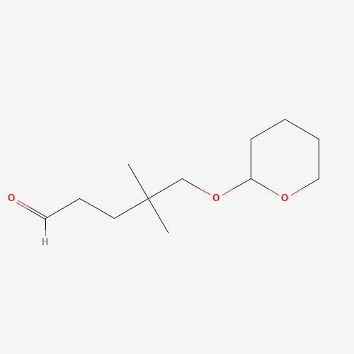 4,4-dimethyl-5-(oxan-2-yloxy)pentanal (CAS: 141424-11-5) - Related Chemical Product