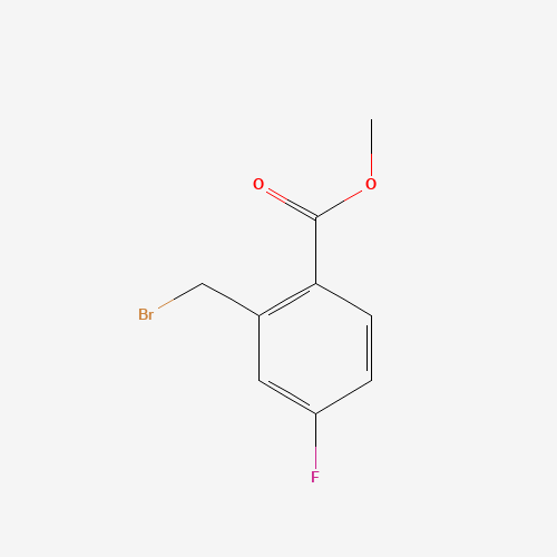 methyl 2-(bromomethyl)-4-fluorobenzoate (CAS: 157652-28-3) - Related Chemical Product