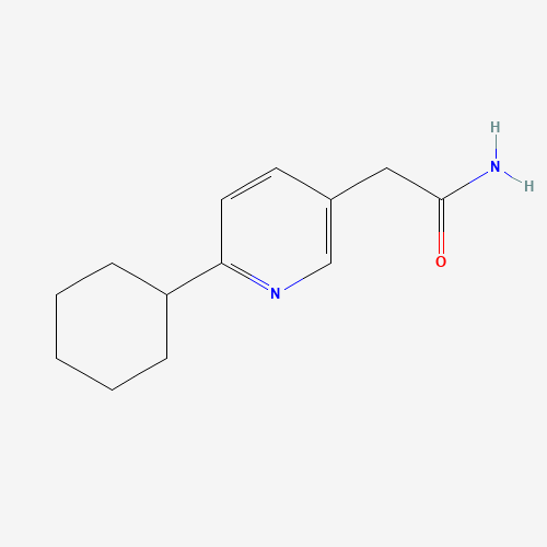 2-(6-cyclohexylpyridin-3-yl)acetamide (CAS: 19100-23-3) - Related Chemical Product