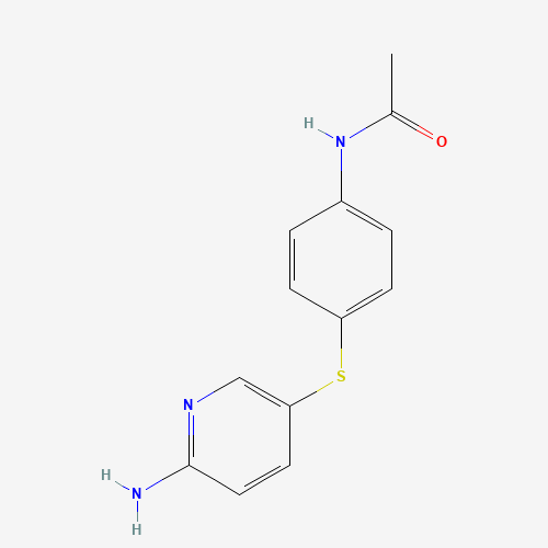 N-[4-(6-aminopyridin-3-yl)sulfanylphenyl]acetamide (CAS: 64064-31-9) - Related Chemical Product