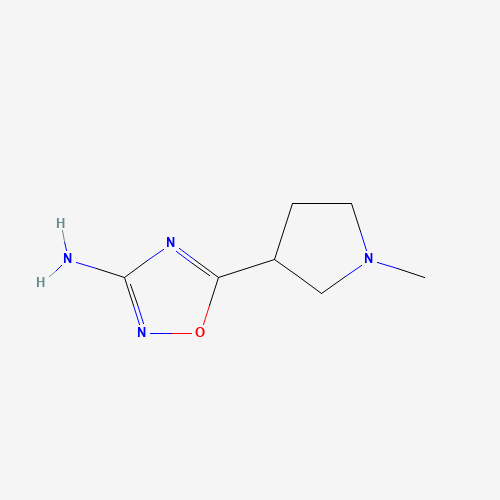 5-(1-methylpyrrolidin-3-yl)-1,2,4-oxadiazol-3-amine (CAS: 114724-44-6) - Related Chemical Product