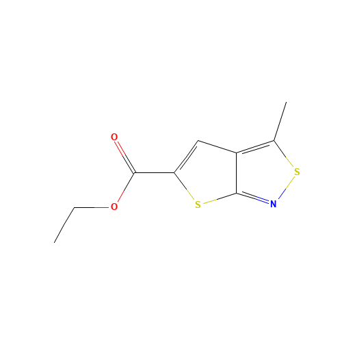 ethyl 3-methylthieno[2,3-c][1,2]thiazole-5-carboxylate (CAS: 82000-57-5) - Related Chemical Product