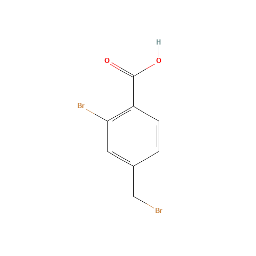 2-bromo-4-(bromomethyl)benzoic acid (CAS: 345953-39-1) - Related Chemical Product