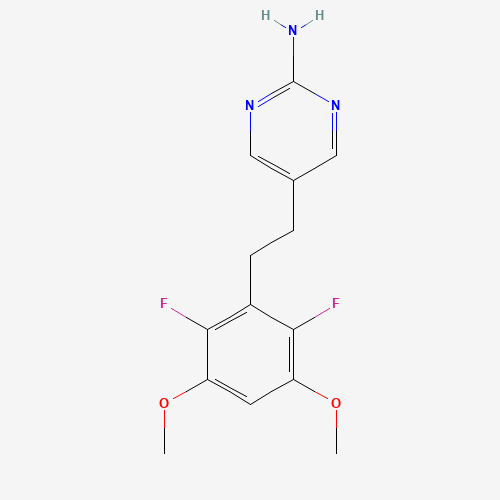 5-[2-(2,6-difluoro-3,5-dimethoxyphenyl)ethyl]pyrimidin-2-amine (CAS: 1453211-54-5) - Related Chemical Product