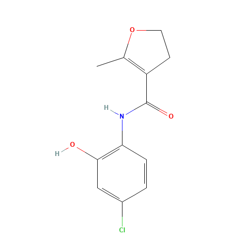 N-(4-chloro-2-hydroxyphenyl)-5-methyl-2,3-dihydrofuran-4-carboxamide (CAS: 1092352-93-6) - Related Chemical Product