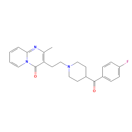 3-[2-[4-(4-fluorobenzoyl)piperidin-1-yl]ethyl]-2-methylpyrido[1,2-a]pyrimidin-4-one (CAS: 75444-65-4) - Related Chemical Product