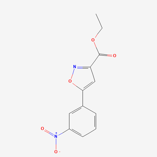 ethyl 5-(3-nitrophenyl)-1,2-oxazole-3-carboxylate (CAS: 866040-66-6) - Related Chemical Product