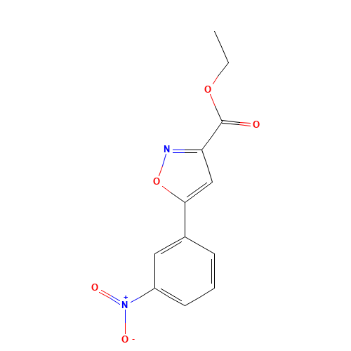 ethyl 5-(3-nitrophenyl)-1,2-oxazole-3-carboxylate (CAS: 866040-66-6) - Related Chemical Product
