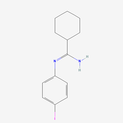 N'-(4-iodophenyl)cyclohexanecarboximidamide (CAS: 1039767-92-4) - Related Chemical Product