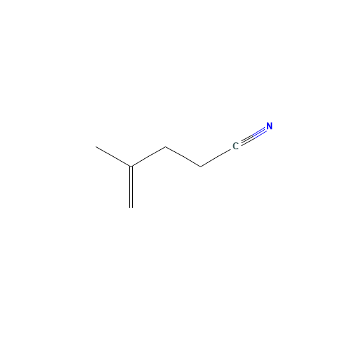 4-methylpent-4-enenitrile (CAS: 34998-36-2) - Chemical Structure and Molecular Formula 