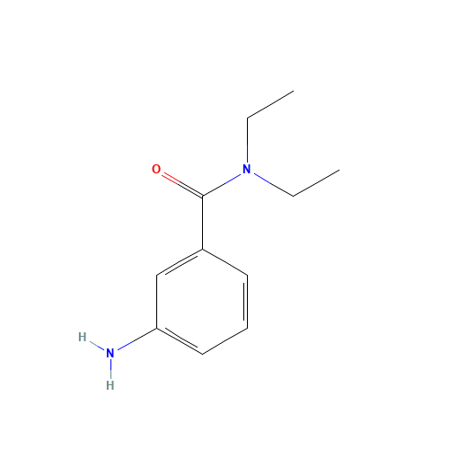 3-amino-N,N-diethylbenzamide (CAS: 68269-83-0) - Chemical Structure and Molecular Formula 