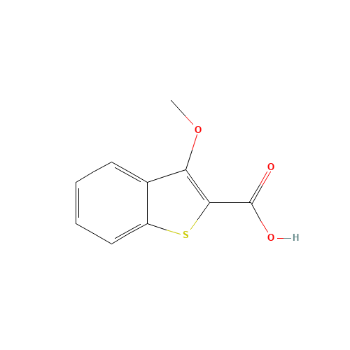 3-methoxy-1-benzothiophene-2-carboxylic acid (CAS: 19354-50-8) - Related Chemical Product