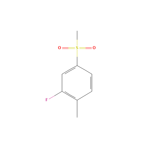 2-fluoro-1-methyl-4-methylsulfonylbenzene (CAS: 828270-60-6) - Related Chemical Product