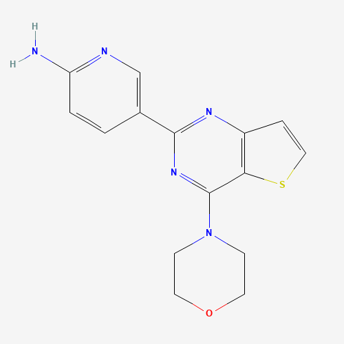 5-(4-morpholin-4-ylthieno[3,2-d]pyrimidin-2-yl)pyridin-2-amine (CAS: 1033733-45-7) - Related Chemical Product