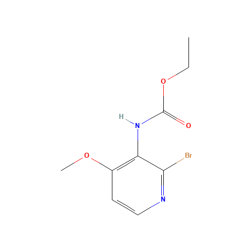 ethyl N-(2-bromo-4-methoxypyridin-3-yl)carbamate (CAS: 1313267-55-8) - Related Chemical Product
