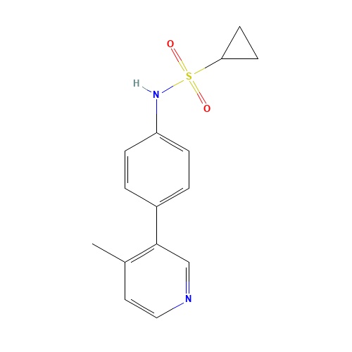 N-[4-(4-methylpyridin-3-yl)phenyl]cyclopropanesulfonamide (CAS: 1357093-05-0) - Related Chemical Product