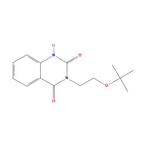 3-[2-[(2-methylpropan-2-yl)oxy]ethyl]-1H-quinazoline-2,4-dione (CAS: 157735-06-3) - Related Chemical Product
