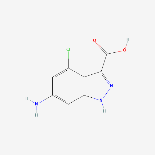 6-amino-4-chloro-1H-indazole-3-carboxylic acid (CAS: 885519-31-3) - Related Chemical Product