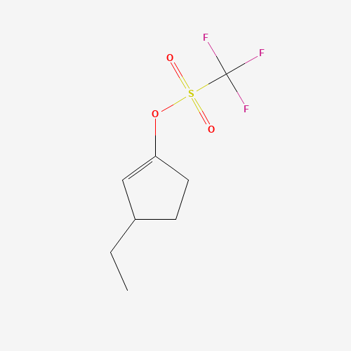 (3-ethylcyclopenten-1-yl) trifluoromethanesulfonate (CAS: 1616436-12-4) - Related Chemical Product