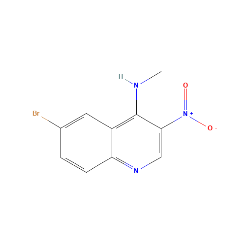 6-bromo-N-methyl-3-nitroquinolin-4-amine (CAS: 1289187-99-0) - Related Chemical Product