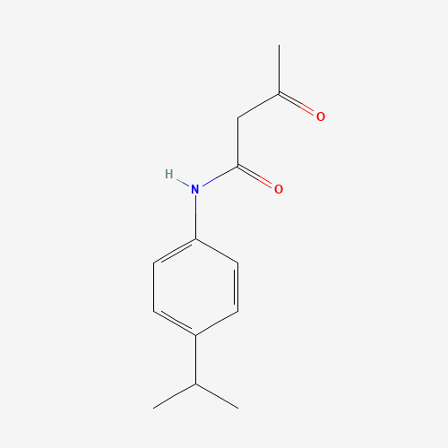 3-oxo-N-(4-propan-2-ylphenyl)butanamide (CAS: 401639-34-7) - Related Chemical Product