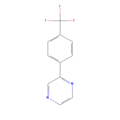 2-[4-(trifluoromethyl)phenyl]pyrazine (CAS: 380626-88-0) - Related Chemical Product