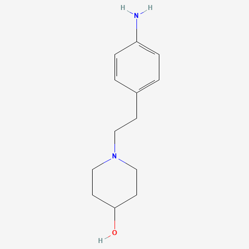 1-[2-(4-aminophenyl)ethyl]piperidin-4-ol (CAS: 925921-12-6) - Related Chemical Product