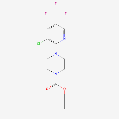 tert-butyl 4-[3-chloro-5-(trifluoromethyl)pyridin-2-yl]piperazine-1-carboxylate (CAS: 1053658-78-8) - Related Chemical Product