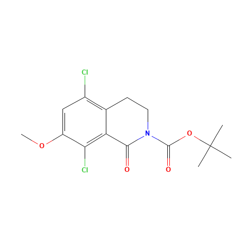 tert-butyl 5,8-dichloro-7-methoxy-1-oxo-3,4-dihydroisoquinoline-2-carboxylate (CAS: 1616289-18-9) - Related Chemical Product