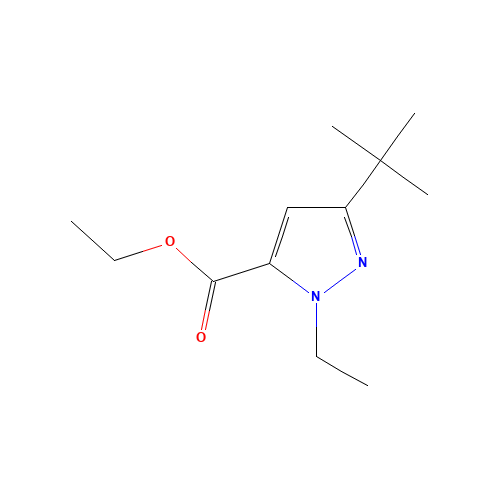 ethyl 5-tert-butyl-2-ethylpyrazole-3-carboxylate (CAS: 682757-38-6) - Related Chemical Product