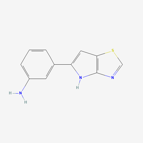 3-(4H-pyrrolo[2,3-d][1,3]thiazol-5-yl)aniline (CAS: 1258934-85-8) - Related Chemical Product