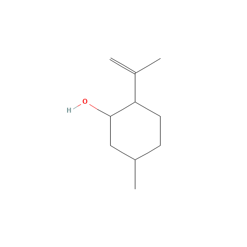 5-methyl-2-prop-1-en-2-ylcyclohexan-1-ol (CAS: 7786-67-6) - Related Chemical Product