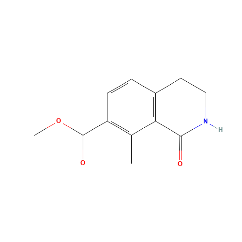 methyl 8-methyl-1-oxo-3,4-dihydro-2H-isoquinoline-7-carboxylate (CAS: 1616289-49-6) - Related Chemical Product