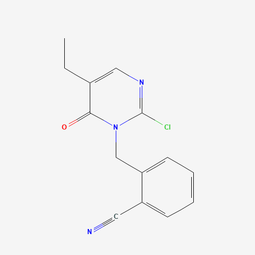 2-[(2-chloro-5-ethyl-6-oxopyrimidin-1-yl)methyl]benzonitrile (CAS: 844843-53-4) - Related Chemical Product