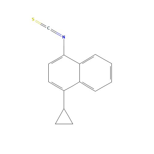 1-cyclopropyl-4-isothiocyanatonaphthalene (CAS: 878671-95-5) - Related Chemical Product