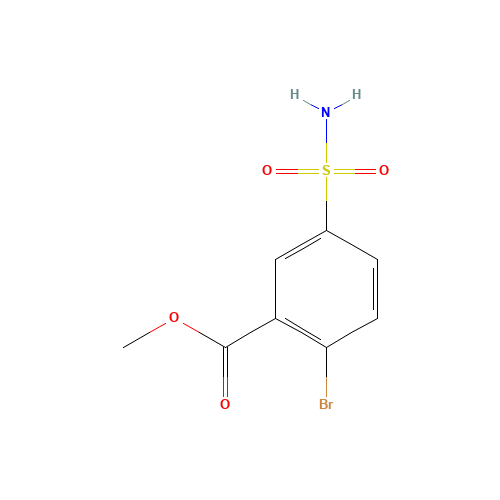 methyl 2-bromo-5-sulfamoylbenzoate (CAS: 924867-88-9) - Related Chemical Product