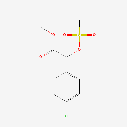 methyl 2-(4-chlorophenyl)-2-methylsulfonyloxyacetate (CAS: 186025-92-3) - Related Chemical Product