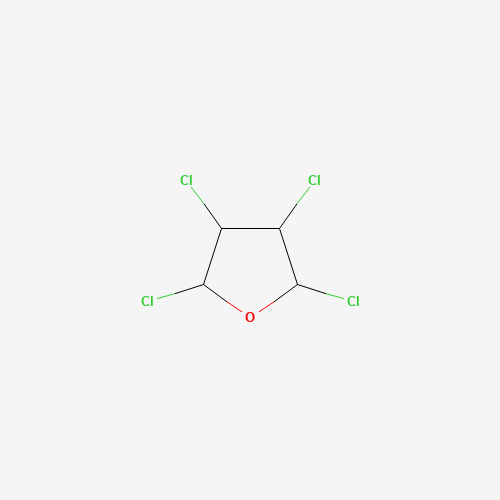 2,3,4,5-tetrachlorooxolane (CAS: 4303-16-6) - Chemical Structure and Molecular Formula 