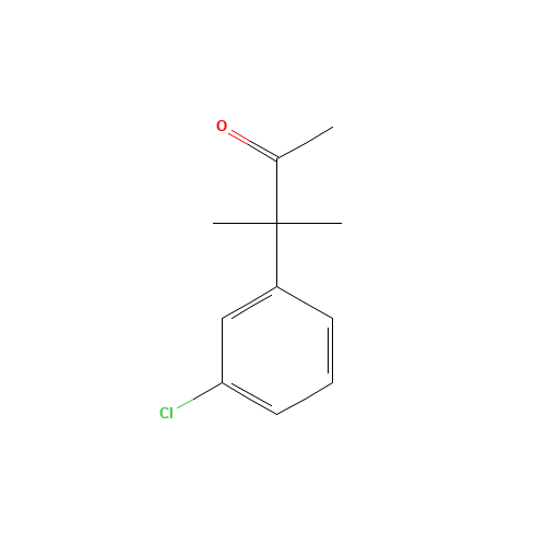 3-(3-chlorophenyl)-3-methylbutan-2-one (CAS: 1017478-92-0) - Related Chemical Product