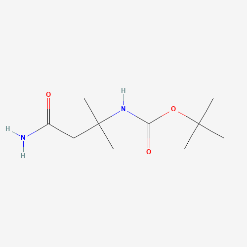 tert-butyl N-(4-amino-2-methyl-4-oxobutan-2-yl)carbamate (CAS: 1355083-45-2) - Related Chemical Product