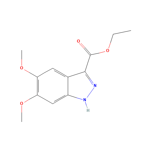 ethyl 5,6-dimethoxy-1H-indazole-3-carboxylate (CAS: 29281-06-9) - Related Chemical Product