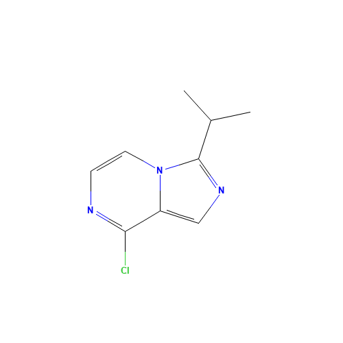8-chloro-3-propan-2-ylimidazo[1,5-a]pyrazine (CAS: 1320266-90-7) - Related Chemical Product
